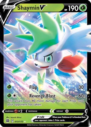 Shaymin V (BRS-013) (Holofoil)