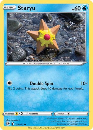 Staryu (BRS-030) (Reverse Holofoil)
