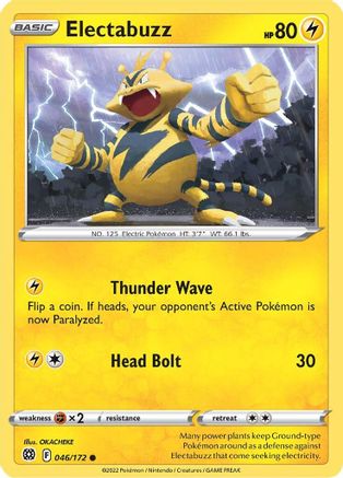 Electabuzz (BRS-046) (Reverse Holofoil)