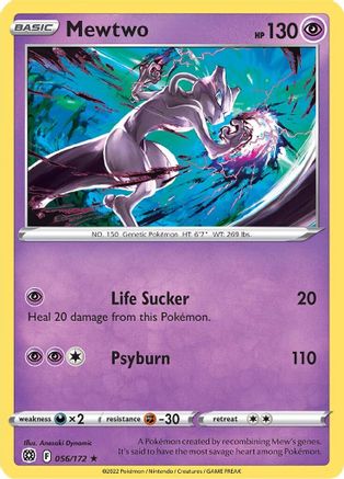 Mewtwo (BRS-056) (Reverse Holofoil)