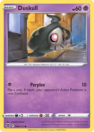 Duskull (BRS-060) (Reverse Holofoil)