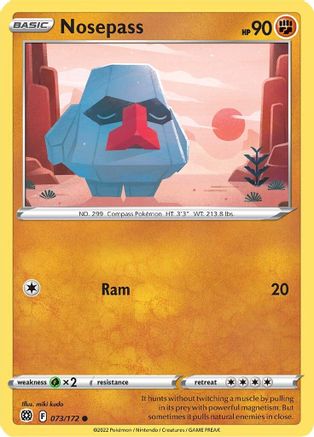 Nosepass (BRS-073) (Reverse Holofoil)