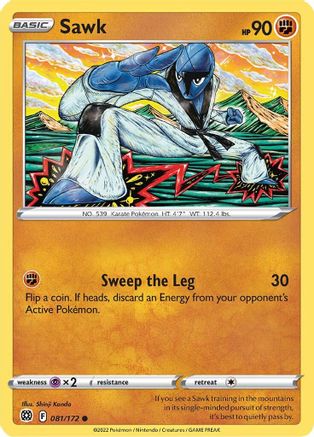 Sawk (BRS-081) (Reverse Holofoil)