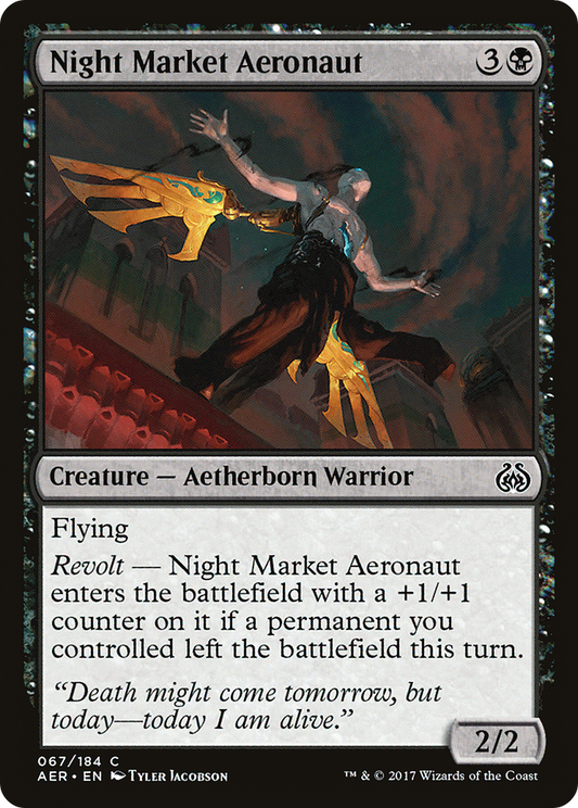 Night Market Aeronaut (AER-067) (Foil)