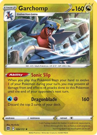 Garchomp (BRS-109) (Holofoil)
