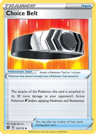 Choice Belt (BRS-135) (Reverse Holofoil)
