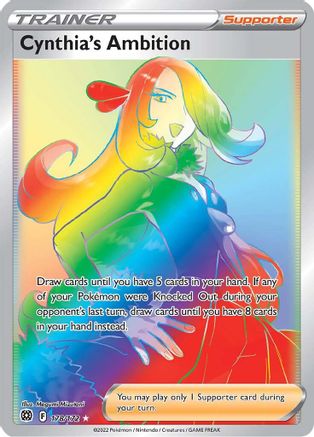 Cynthia's Ambition (Secret) (BRS-178) (Holofoil)