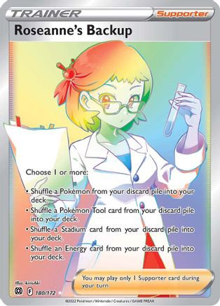 Roseanne's Backup (Secret) (BRS-180) (Holofoil)