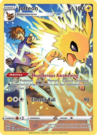 Jolteon (BRS:TG-TG04) (Holofoil)