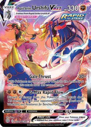 Rapid Strike Urshifu VMAX (BRS:TG-TG21) (Holofoil)