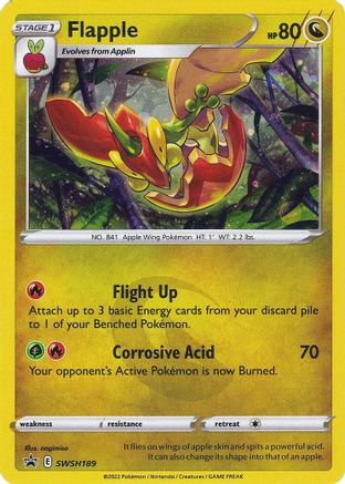 Flapple (SSP-SWSH189) (Holofoil)