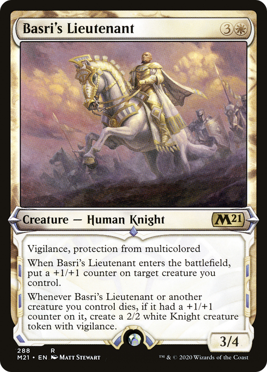 Basri's Lieutenant (M21-288) (Showcase) (Foil)