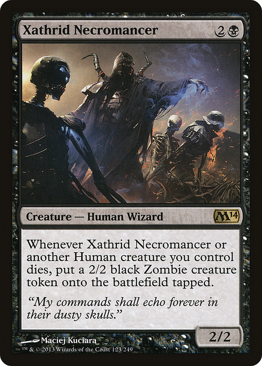 Xathrid Necromancer (M14-123)