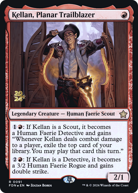 Kellan, Planar Trailblazer (PRE-91S) (Foil)