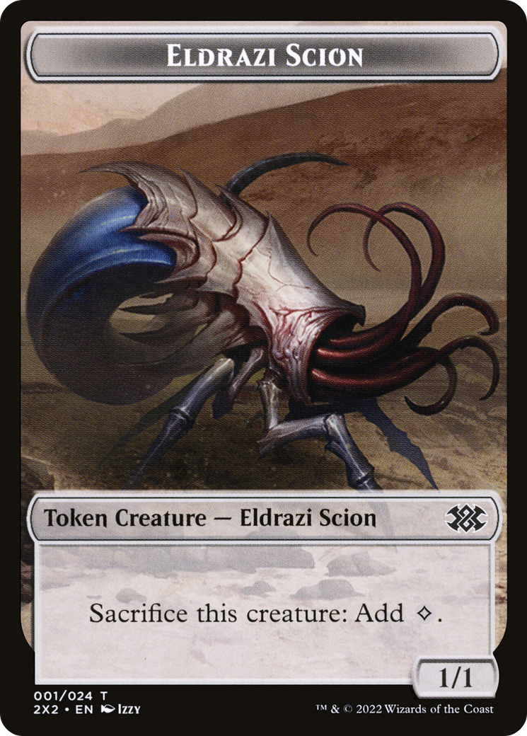 Bear // Eldrazi Scion Double-Sided Token (T2X2-14 // 1)
