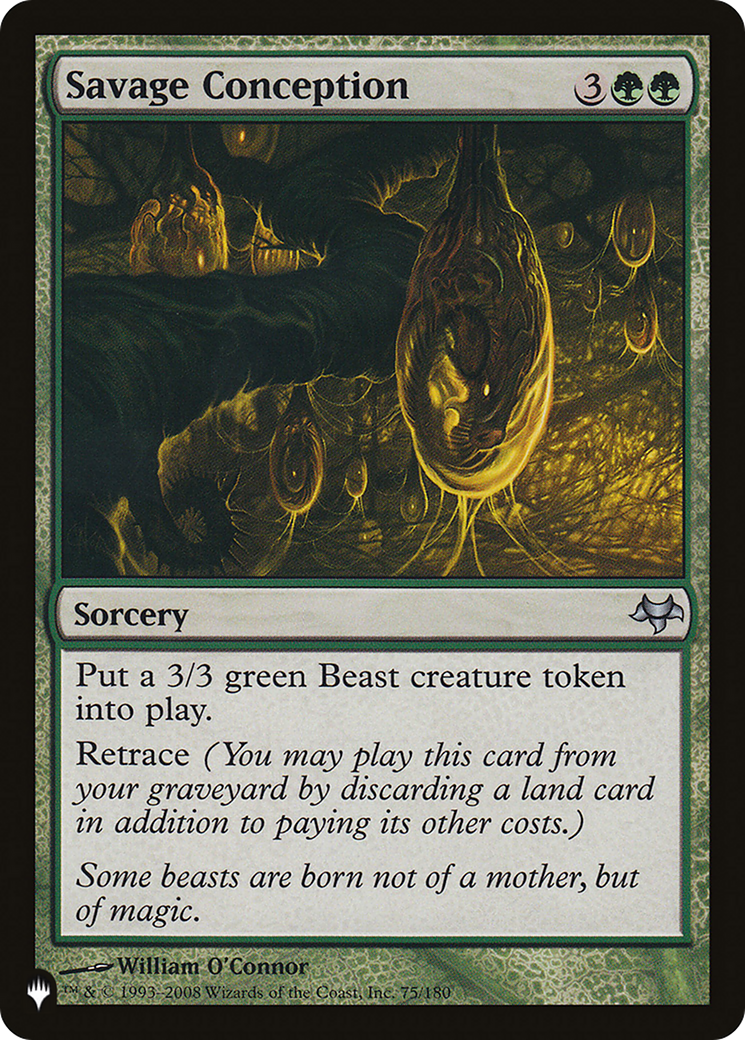 Savage Conception (LIST-EVE-75)