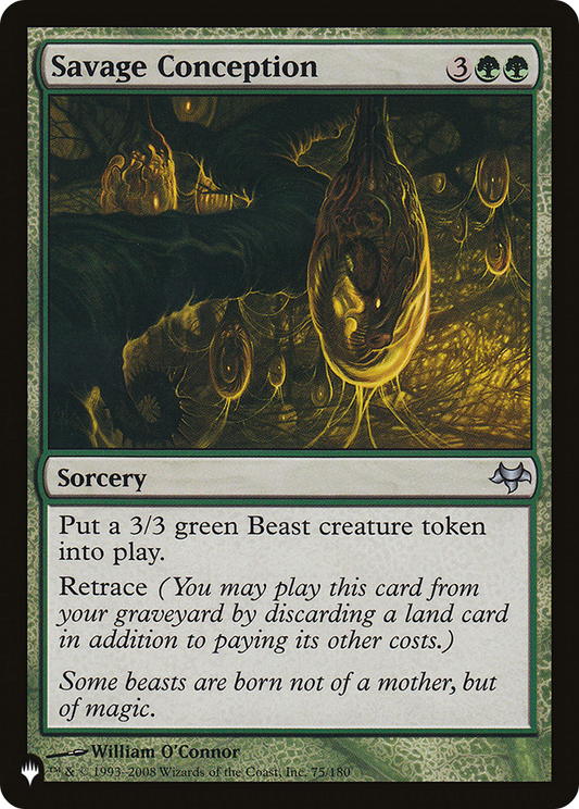 Savage Conception (LIST-EVE-75)
