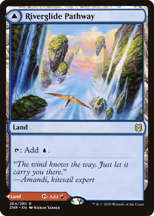 Riverglide Pathway // Lavaglide Pathway (ZNR-264) (Foil)