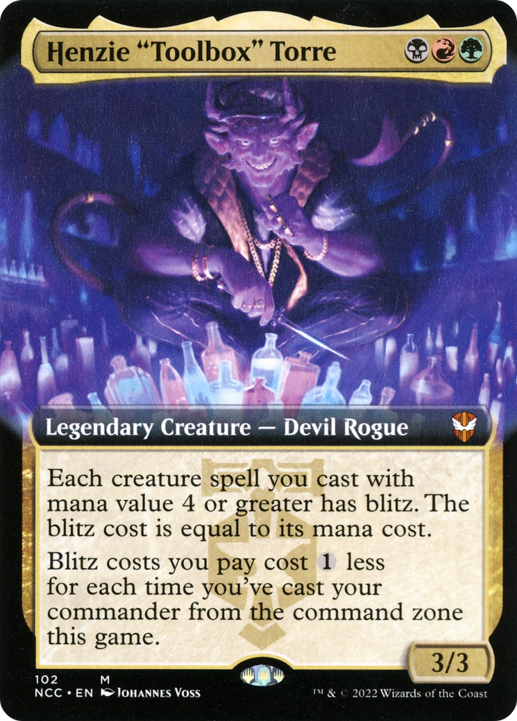 Henzie "Toolbox" Torre (NCC-102) (Extended Art) (Foil)