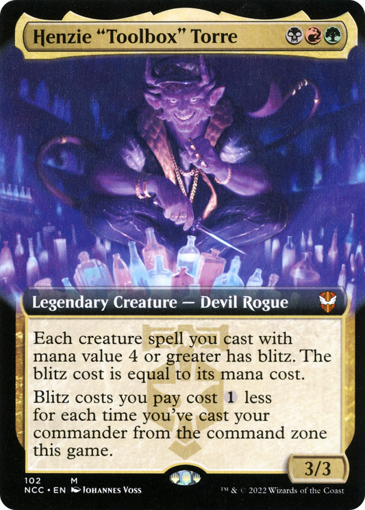 Henzie "Toolbox" Torre (NCC-102) (Extended Art) (Foil)