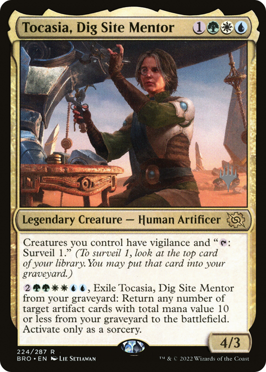 Tocasia, Dig Site Mentor (PPBRO-224P) (Foil)