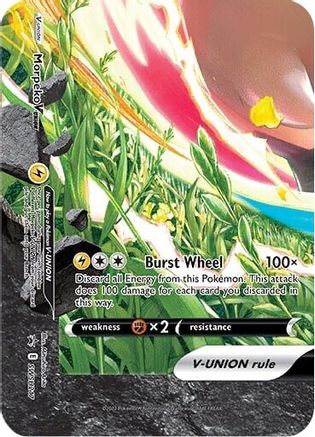 Morpeko V-Union (SSP-SWSH217) (Holofoil)