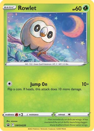 Rowlet (SSP-SWSH220) (Holofoil)