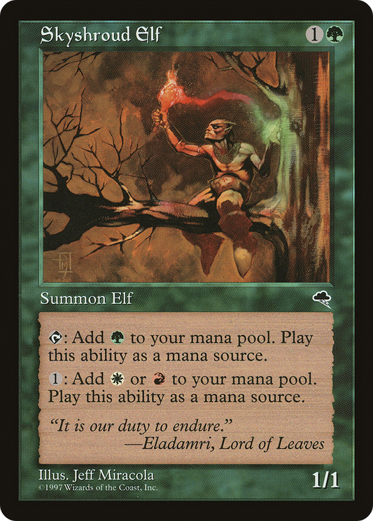 Skyshroud Elf (TMP-255)
