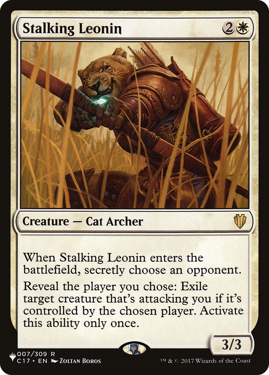 Stalking Leonin (LIST-C17-7)