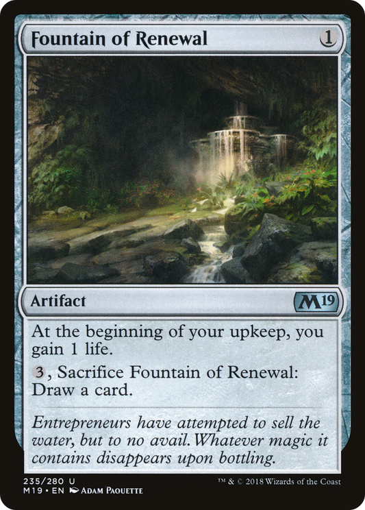 Fountain of Renewal (M19-235)
