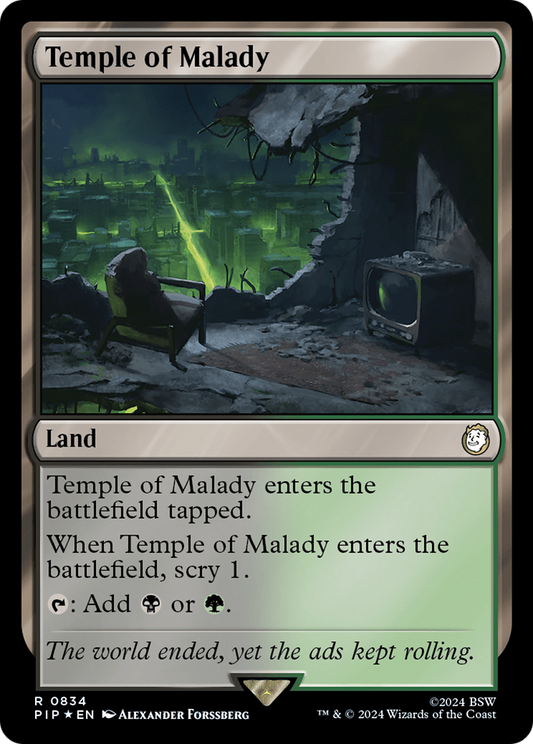 Temple of Malady (PIP-834) (Surge Foil)