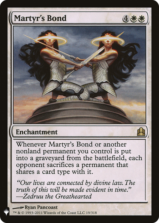 Martyr's Bond (LIST-CMD-19)