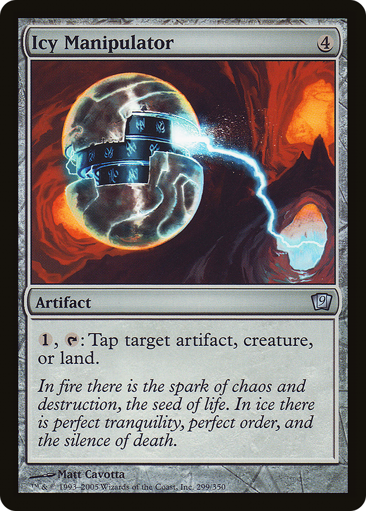 Icy Manipulator (9ED-299★) (Foil)