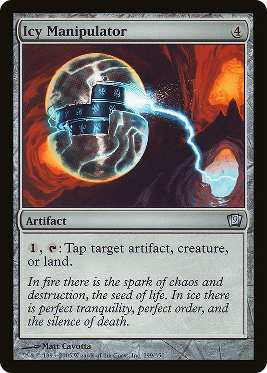 Icy Manipulator (9ED-299★) (Foil)