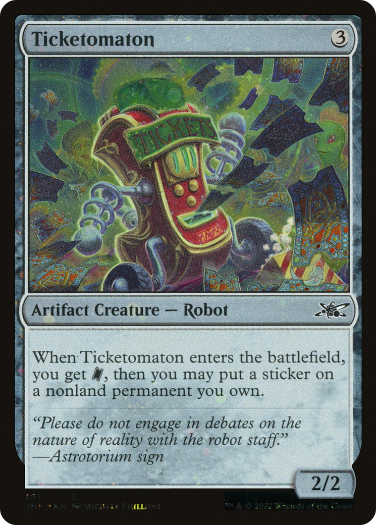 Ticketomaton (UNF-481) (Galaxy Foil)