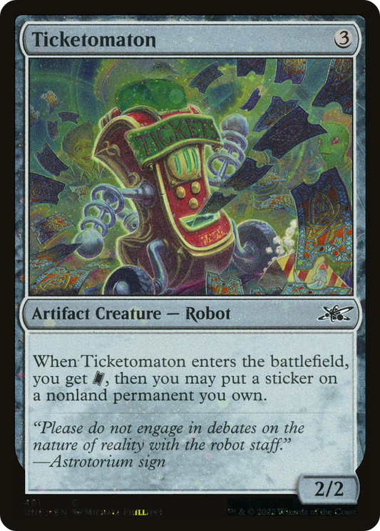 Ticketomaton (UNF-481) (Galaxy Foil)