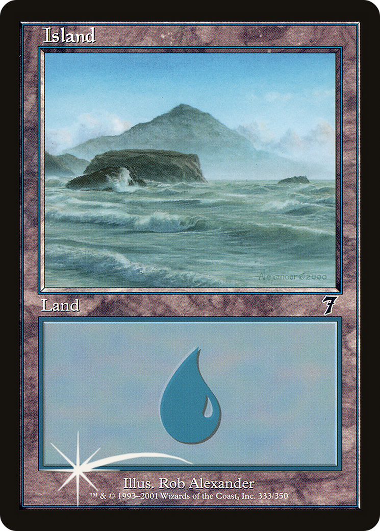 Island (7ED-333★) (Foil)