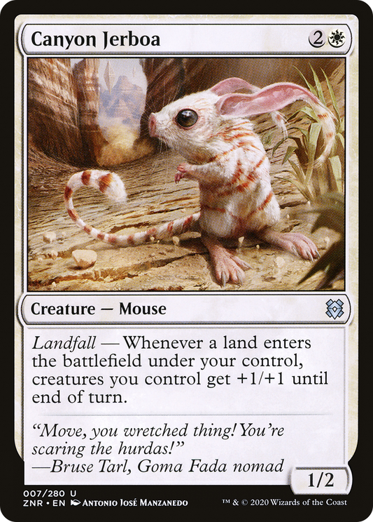 Canyon Jerboa (ZNR-007) (Foil)