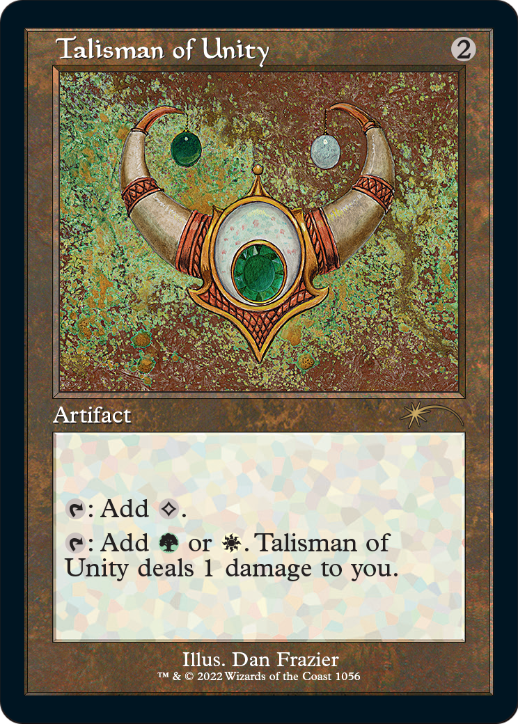 Talisman of Unity (Retro Frame) (Foil Etched) (SLD-1056) (Foil)