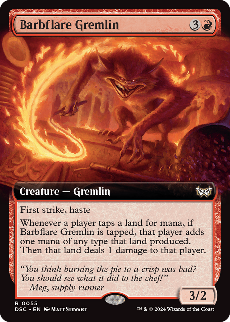 Barbflare Gremlin (DSC-055) (Extended Art)