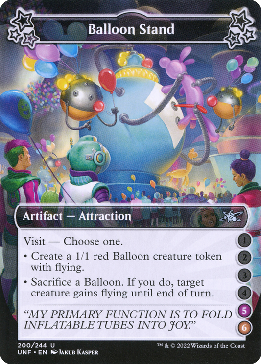 Balloon Stand (UNF-200D) (Foil)