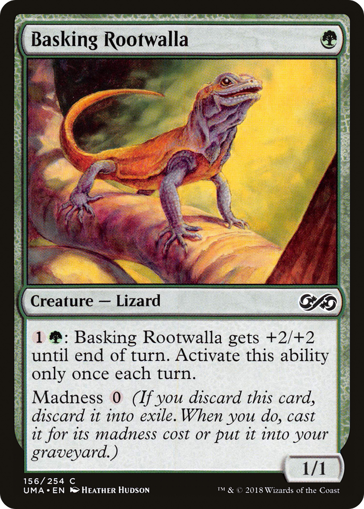 Basking Rootwalla (UMA-156) (Foil)