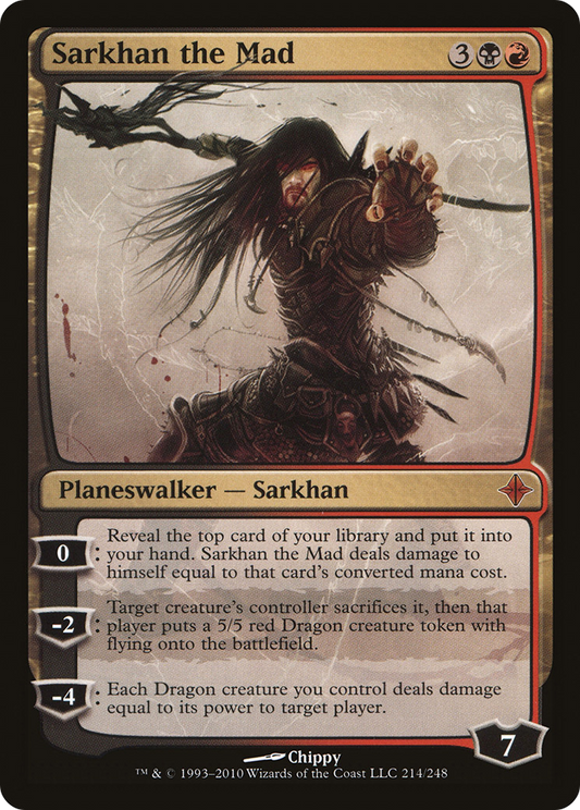 Sarkhan the Mad (ROE-214) (Foil)