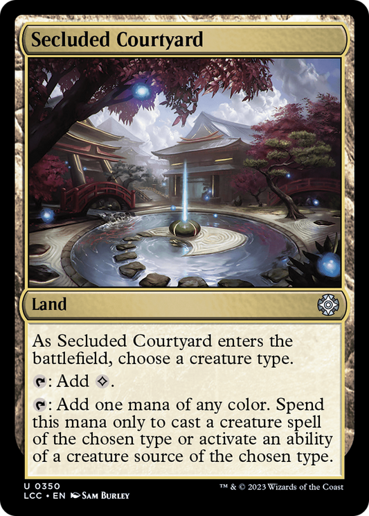 Secluded Courtyard (LCC-350)