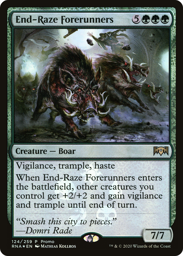 End-Raze Forerunners (MEDIA-124★) (Foil)
