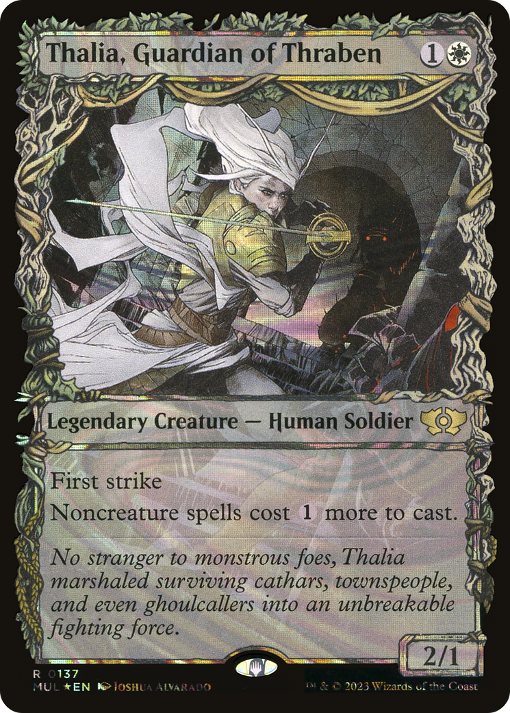 Thalia, Guardian of Thraben (MUL-137) (Showcase) (Halo Foil)