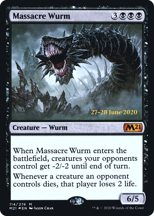 Massacre Wurm (PRE-114S) (Foil)