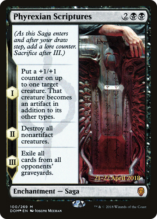 Phyrexian Scriptures (PRE-100S) (Foil)