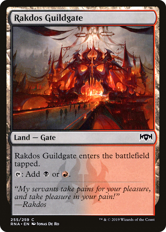 Rakdos Guildgate (RNA-255) (Foil)
