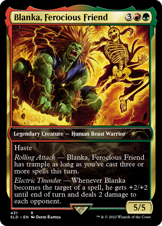 Blanka, Ferocious Friend / The Howling Abomination (SLD-431) (Foil)